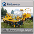 18 meters Qinglin 600P straight arm high altitude operation truck doble row seat high aerial work platfor truck